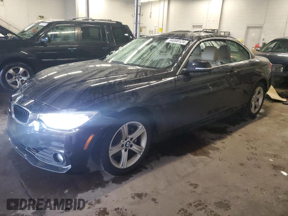 2015 BMW 4 Series 428i xDrive with VIN WBA3T1C58FP820289, listed as a Copart auction lot 84008124 with 67,675 mi miles and Salvage Title. Bid and sale history available at carsss.com. Image 1.