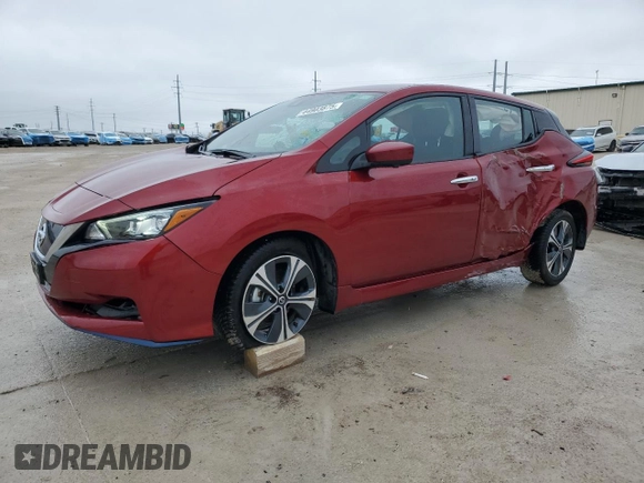 2022 Nissan LEAF SV Plus with VIN 1N4BZ1CV9NC562518, listed as a Copart auction lot 44903875 with 33,371 mi miles and Salvage Title. Bid and sale history available at DreamBid. Image 1.