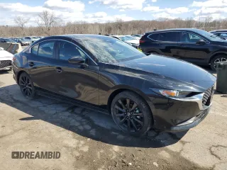 2025 Mazda 3 S Select Sport with VIN JM1BPABM6S1759243, listed as a Copart auction lot 50402385 with Not Provided miles and Salvage Title. Bid and sale history available at DreamBid. Image 4.