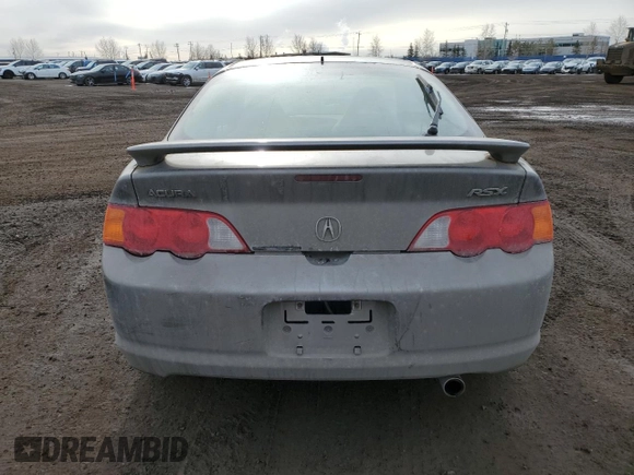 2002 Acura RSX Manual with VIN JH4DC538X2C805852, listed as a Copart auction lot 48005065 with 353,884 mi miles and Salvage title. Bid and sale history available at DreamBid. Image 6.