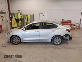 2020 Kia Rio LX with VIN 3KPA24AD9LE263266, listed as a IAAI auction lot 42006180 with 39,488 mi miles. Bid and sale history available at carsss.com. Image 14.