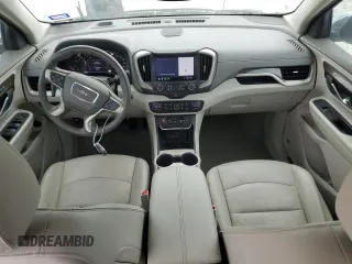 2019 GMC Terrain Denali with VIN 3GKALSEX7KL396483, listed as a Copart auction lot 50463135 with 93,860 mi miles and Salvage Title. Bid and sale history available at DreamBid. Image 8.