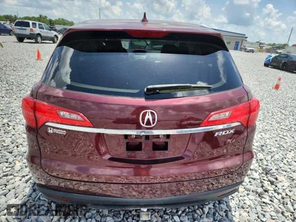 2014 Acura RDX with VIN 5J8TB3H34EL015857, listed as a Copart auction lot 59047665 with 117,732 mi miles and Salvage title. Bid and sale history available at DreamBid. Image 6.