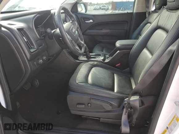 2021 GMC Canyon 4WD AT4 w/Cloth with VIN 1GTG6FEN5M1227253, listed as a Copart auction lot 85593064 with 0 mi miles and Non Repairable. Bid and sale history available at carsss.com. Image 7.