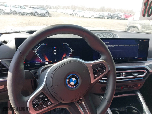 2024 BMW i4 xDrive40 with VIN WBY83FB04RFT19615, listed as a IAAI auction lot 41679918 with 3,883 mi miles. Bid and sale history available at carsss.com. Image 18.