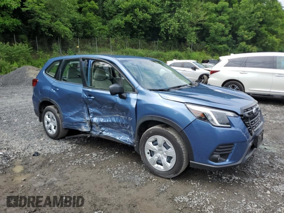 2024 Subaru Forester with VIN JF2SKAAC4RH483493, listed as a Copart auction lot 61174515 with 9,481 mi miles and Salvage title. Bid and sale history available at DreamBid. Image 4.