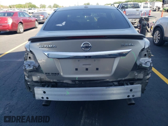2013 Nissan Altima SL with VIN 1N4BL3AP3DC273652, listed as a Copart auction lot 59690215 with 103,522 mi miles and Salvage title. Bid and sale history available at DreamBid. Image 6.
