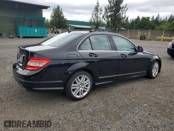2008 Mercedes-Benz C 300 Sport with VIN WDDGF54X98R034209, listed as a Copart auction lot 59236495 with 110,626 mi miles and Salvage title. Bid and sale history available at DreamBid. Image 3.