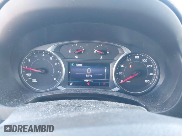 2019 GMC Terrain SLE with VIN 3GKALTEV5KL169314, listed as a IAAI auction lot 42054718 with 96,841 mi miles. Bid and sale history available at carsss.com. Image 7.