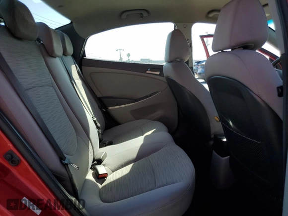 2017 Hyundai Accent SE with VIN KMHCT4AE5HU176676, listed as a Copart auction lot 53863575 with 109,432 mi miles and Salvage Title. Bid and sale history available at carsss.com. Image 10.