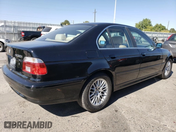 2003 BMW 5 Series 530iA with VIN WBADT63423CK33842, listed as a Copart auction lot 74357854 with 0 mi miles and Clean Title. Bid and sale history available at carsss.com. Image 3.