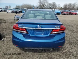 2014 Honda Civic Sedan LX with VIN 19XFB2F50EE086637, listed as a Copart auction lot 51799075 with 188,665 mi miles and Salvage Title. Bid and sale history available at carsss.com. Image 6.