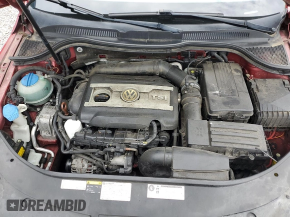 2013 Volkswagen CC Sport with VIN WVWBN7AN9DE549265, listed as a Copart auction lot 61805604 with 185,247 mi miles and Salvage Title. Bid and sale history available at carsss.com. Image 11.