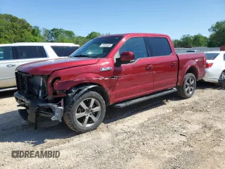 2015 Ford F-150 XLT with VIN 1FTEW1EF8FFB04698, listed as a Copart auction lot 51976625 with 130,817 mi miles and Salvage Title. Bid and sale history available at carsss.com. Image 1.