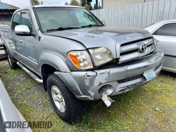 2005 Toyota Tundra SR5 with VIN 5TBDT44115S476421, listed as a Copart auction lot 53760955 with 198,437 mi miles and Clean Title. Bid and sale history available at DreamBid. Image 1.