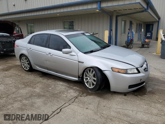 2004 Acura TL with VIN 19UUA66214A052572, listed as a Copart auction lot 51589845 with 266,085 mi miles and Salvage Title. Bid and sale history available at carsss.com. Image 4.