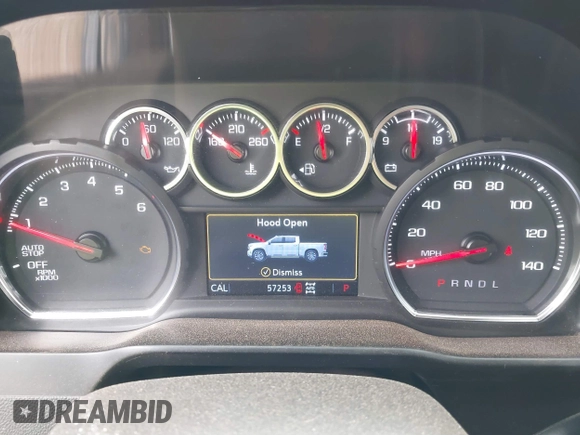 2021 Chevrolet Silverado 1500 LT Trail Boss with VIN 3GCPYFEL0MG173340, listed as a IAAI auction lot 38840038 with 57,253 mi miles and . Bid and sale history available at DreamBid. Image 7.