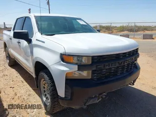 2021 Chevrolet Silverado 1500 Work Truck with VIN 3GCUYAEF2MG244456, listed as a IAAI auction lot 41958478 with 102,124 mi miles and . Bid and sale history available at DreamBid. Image 1.