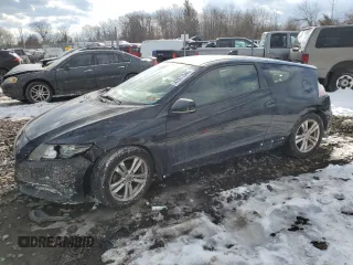 2012 Honda CR-Z with VIN JHMZF1D48CS004197, listed as a Copart auction lot 41971045 with 129,327 mi miles and Clean Title. Bid and sale history available at carsss.com. Image 1.