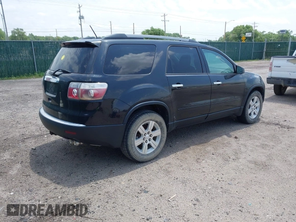2012 GMC Acadia SL with VIN 1GKKRNED3CJ363953, listed as a IAAI auction lot 42282624 with 103,566 mi miles and . Bid and sale history available at DreamBid. Image 4.