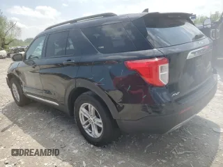 2022 Ford Explorer XLT z VIN 1FMSK8DH6NGA80965, wystawiony jako Copart lot #54668565 z przebiegiem 70 114 mil mil oraz Szkoda całkowita • Salvage title. Historia ofert i sprzedaży dostępna na DreamBid. Obrazek 2.