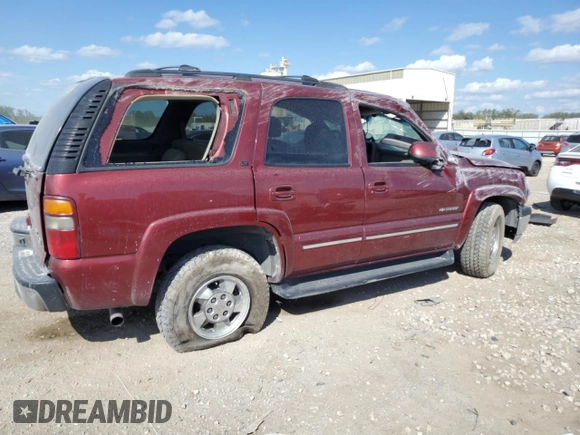 2002 Chevrolet Tahoe LT with VIN 1GNEK13Z82R245652, listed as a Copart auction lot 71496024 with 155,869 mi miles and Salvage Title. Bid and sale history available at carsss.com. Image 3.