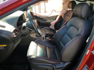 2018 Hyundai Elantra GT Sport with VIN KMHH55LC5JU072065, listed as a Copart auction lot 75037634 with 40,363 mi miles and Salvage Title. Bid and sale history available at carsss.com. Image 7.