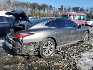 2018 Lexus LS with VIN JTHC51FF5J5003978, listed as a Copart auction lot 89002105 with 119,472 mi miles and Salvage Title. Bid and sale history available at carsss.com. Image 3.