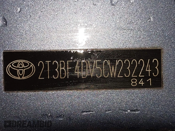 2012 Toyota RAV4 с VIN 2T3BF4DV5CW232243, выставлен на аукционе IAAI как лот 42361748 с пробегом 95 247 миль миль и . История ставок и продаж доступна на DreamBid. Изображение 9.