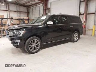2018 Ford Expedition Max Platinum with VIN 1FMJK1MT4JEA61473, listed as a IAAI auction lot 41418029 with 163,347 mi miles and . Bid and sale history available at DreamBid. Image 18.