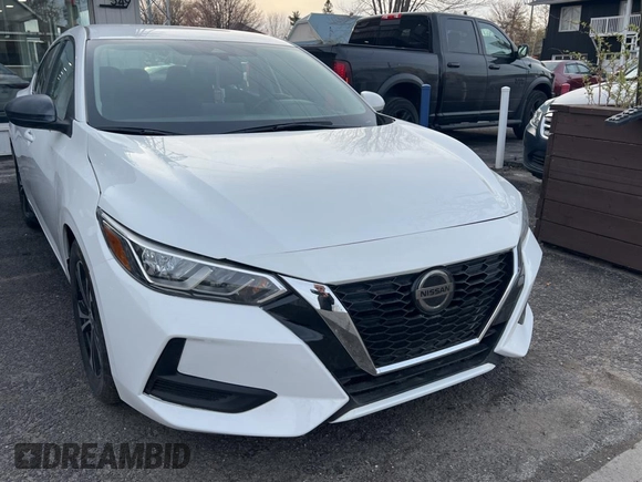 2020 Nissan Sentra SV with VIN 3N1AB8CV5LY295419, listed as a Copart auction lot 55529965 with 46,895 mi miles and Clean Title. Bid and sale history available at carsss.com. Image 2.