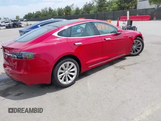 2018 Tesla Model S 75D with VIN 5YJSA1E29JF273494, listed as a IAAI auction lot 42246104 with 93,870 mi miles and . Bid and sale history available at DreamBid. Image 4.