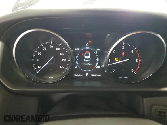 2016 Land Rover Range Rover Sport HSE with VIN SALWR2KF0GA120021, listed as a Copart auction lot 63506645 with 156,549 mi miles and Clean title. Bid and sale history available at DreamBid. Image 9.
