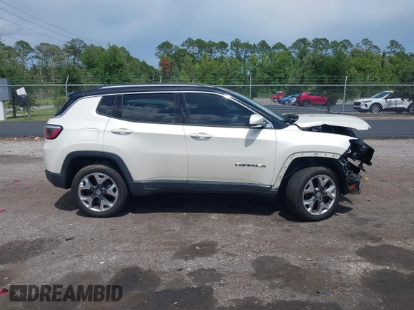 2018 Jeep Compass Limited with VIN 3C4NJDCB6JT178250, listed as a IAAI auction lot 42468751 with 142,502 mi miles and . Bid and sale history available at DreamBid. Image 12.