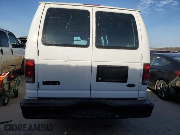 2008 Ford Econoline Cargo Commercial with VIN 1FTNS24L68DB18056, listed as a Copart auction lot 49248325 with 45,681 mi miles and Salvage Title. Bid and sale history available at DreamBid. Image 6.