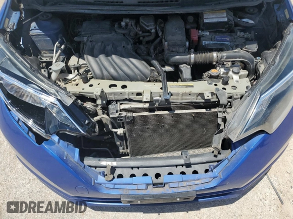 2017 Nissan Note SV with VIN 3N1CE2CP2HL365901, listed as a Copart auction lot 56646765 with 143,499 mi miles and Salvage title. Bid and sale history available at DreamBid. Image 11.