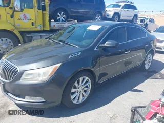 2014 Buick LaCrosse with VIN 1G4GA5GR7EF300907, listed as a IAAI auction lot 41835137 with 154,838 mi miles and . Bid and sale history available at DreamBid. Image 2.
