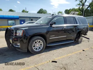 2017 GMC Yukon SLE with VIN 1GKS2AKC3HR221278, listed as a Copart auction lot 56830884 with 103,240 mi miles and Salvage Title. Bid and sale history available at carsss.com. Image 1.