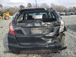 2018 Honda Fit Sport with VIN 3HGGK5G67JM704292, listed as a Copart auction lot 43375315 with 134,798 mi miles and Salvage Title. Bid and sale history available at DreamBid. Image 6.