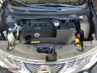 2011 Nissan Murano S with VIN JN8AZ1MW8BW152109, listed as a Copart auction lot 83475744 with 134,024 mi miles and Salvage Title. Bid and sale history available at carsss.com. Image 12.