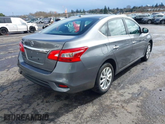 2019 Nissan Sentra SV with VIN 3N1AB7AP5KY357883, listed as a IAAI auction lot 41783436 with 89,636 mi miles and . Bid and sale history available at DreamBid. Image 4.