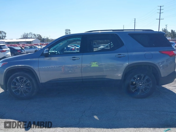 2021 Chevrolet Traverse RS z VIN 1GNEVJKW9MJ142868, wystawiony jako IAAI lot #41605218 z przebiegiem 76 806 mil mil oraz . Historia ofert i sprzedaży dostępna na DreamBid. Obrazek 15.