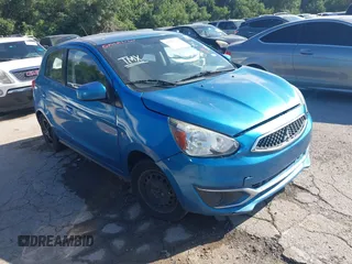2017 Mitsubishi Mirage ES with VIN ML32A3HJXHH010474, listed as a IAAI auction lot 42591783 with 140,694 mi miles and . Bid and sale history available at DreamBid. Image 1.