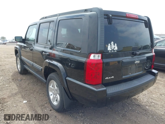 2007 Jeep Commander Sport with VIN 1J8HG48K17C651084, listed as a IAAI auction lot 42064395 with 212,057 mi miles. Bid and sale history available at carsss.com. Image 3.