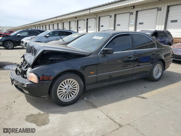2000 BMW 5 Series 540iA with VIN WBADN6344YGM66003, listed as a Copart auction lot 49919625 with 205,645 mi miles and Salvage Title. Bid and sale history available at carsss.com. Image 1.