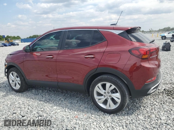 2024 Buick Encore GX Preferred with VIN KL4AMBSL5RB185587, listed as a Copart auction lot 55516535 with 8,128 mi miles and Salvage title. Bid and sale history available at DreamBid. Image 2.