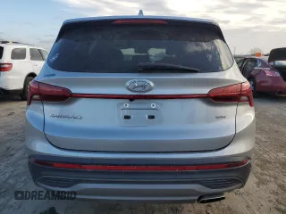 2022 Hyundai Santa Fe SE with VIN 5NMS1DAJ8NH424117, listed as a Copart auction lot 83401824 with 42,767 mi miles and Salvage Title. Bid and sale history available at carsss.com. Image 6.