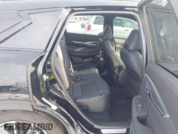 2024 Infiniti QX50 Sport with VIN 3PCAJ5FB7RF101400, listed as a IAAI auction lot 41488885 with 8,306 mi miles and . Bid and sale history available at DreamBid. Image 8.