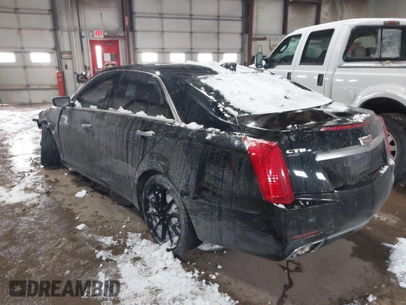 2016 Cadillac CTS Luxury Collection AWD with VIN 1G6AX5SX6G0111768, listed as a IAAI auction lot 41563991 with 76,718 mi miles and . Bid and sale history available at DreamBid. Image 3.