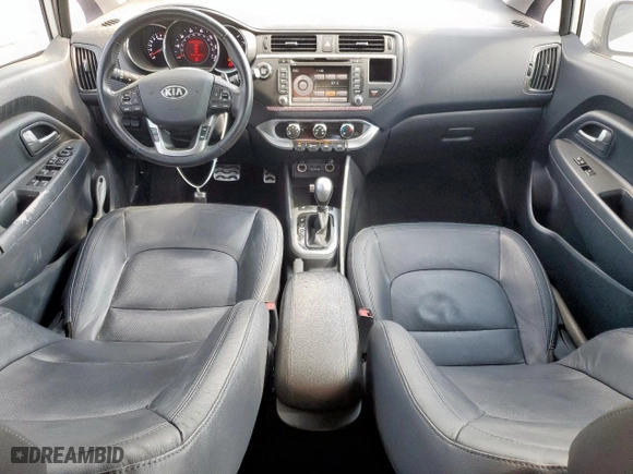 2014 Kia Rio SX with VIN KNADN5A31E6350294, listed as a Copart auction lot 53461065 with 131,797 mi miles and Clean Title. Bid and sale history available at carsss.com. Image 8.